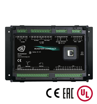 MASTER COMPACT CORE
All-in-one controller for generator power plant in mains paralleling
